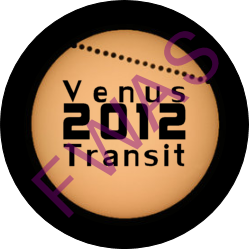 Transit of Venus 2012 Achievement Button (Special Edition button only awarded for observing the June 5th, 2012 transit - no longer available)