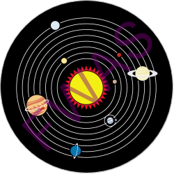 Order of Sol Achievement Button (Observed all 8 official planets with a telescope)
